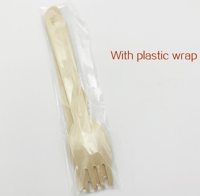 생분해성 160cm 목재?? 치 식탁용품 25PCS 목포포 일회용 식기 3