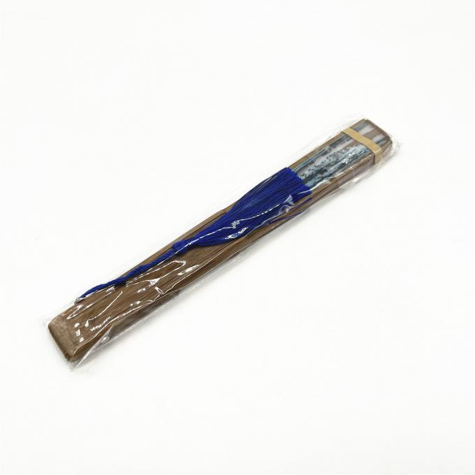 13 인치 사용자 지정 로고 클랙 접는 손 팬 큰 접는 대나무 손 팬 빈 클랙 서블리메이션 팬 결혼식 및 댄스 7