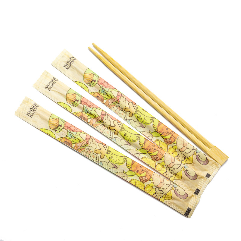 Full Paper Disposable Hashi Chopsticks with Bamboo Sushi Chop Sticks