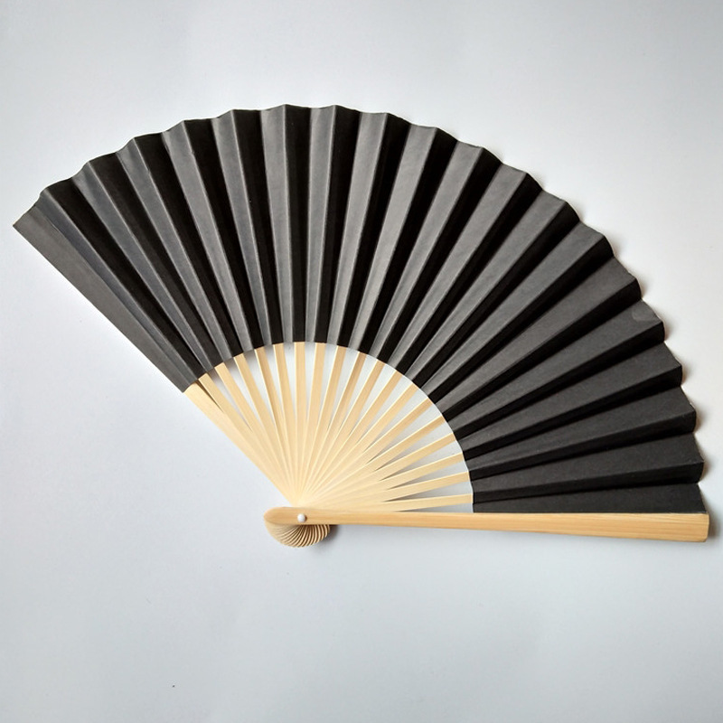 Customizable Bamboo Folding Hand Fan in Multiple Sizes 21*38cm 23*42cm 26.5*47cm for Wedding Decoration and Promotions