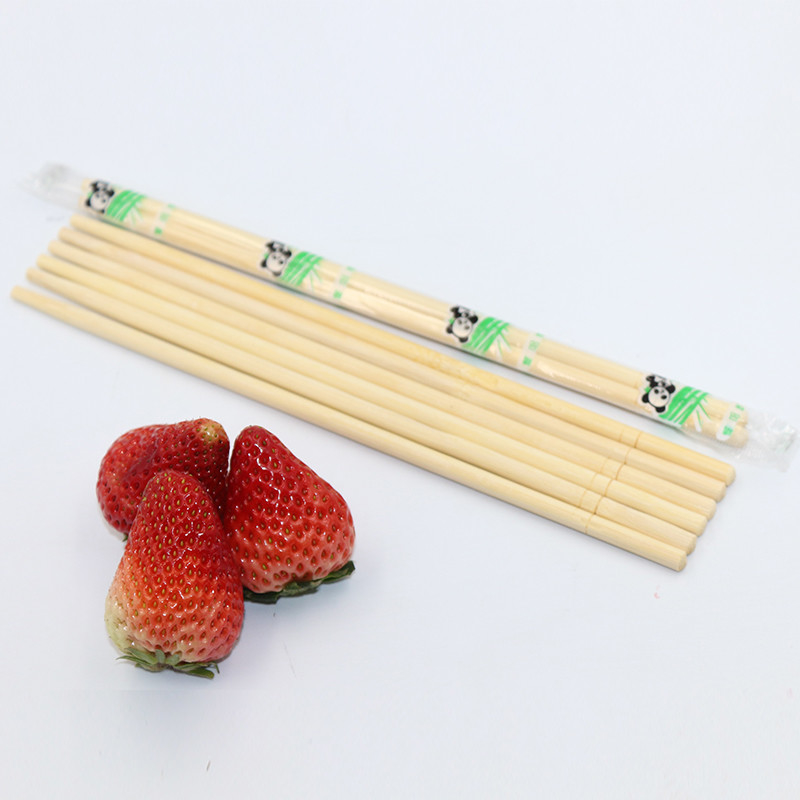 Custom Eco Friendly Takeaway Round Bamboo Chopsticks