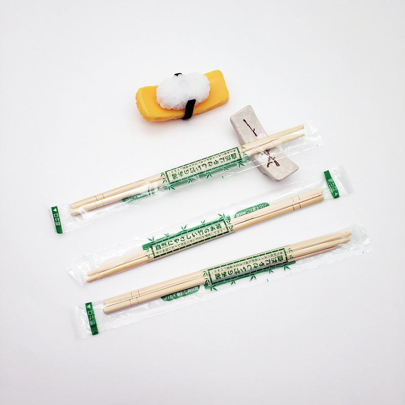 Custom Eco Friendly Takeaway Round Bamboo Chopsticks